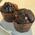 クック4V5566☆'s cooksnap of when they made ⁂チョコチップマフィン⁂.