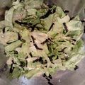 makichaki's cooksnap of when they made やみつきレタスサラダ.