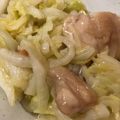 ＊ずみちゃん＊'s cooksnap of when they made 鶏肉と白菜のとろとろ旨塩炒め☆ポン酢がけ.