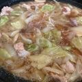 kitchenＫ's cooksnap of when they made ★博多名物★あっさり醤油味のモツ鍋♪.