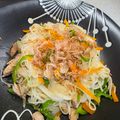 まきゃすん's cooksnap of when they made ごま油香る♪そうめんチャンプル～☆.