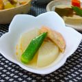 たまさぶろうの部屋's cooksnap of when they made 塩鮭と大根のことこと煮….