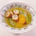 みぽぽ37's cooksnap of when they made とろとろ☆白菜とひら天のコンソメスープ☆.