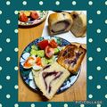 ルぴあ's cooksnap of when they made 朝食にサンドイッチ♡ブレッド.