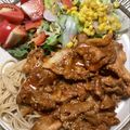 applepiebebe's cooksnap of when they made 韓国風焼肉　ヤンニョム豚カルビ風.