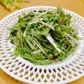 ルパンのかあさん☆彡's cooksnap of when they made 簡単✿水菜サラダ.