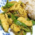 ♡いるか♡'s cooksnap of when they made ピーマンと鶏のカレー：鶏のジャルフレジ.