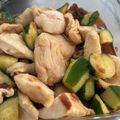 たてえり。's cooksnap of when they made 鶏むねで！つるりん水晶鶏の梅サラダ.