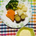 チェックのミニくま's cooksnap of when they made タジン鍋&フライパン冷めても甘い蒸かし芋.