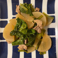 michi1102's cooksnap of when they made 豚肉と大根と小松菜のとろみ煮.