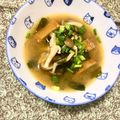ふたごゆき's cooksnap of when they made さつま揚げとワカメの赤だし味噌汁.
