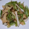 Penpen7's cooksnap of when they made エリンギと長ネギのオイスターソース炒め.