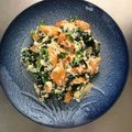 ともせん♪'s cooksnap of when they made ほうれん草と柿の白和え.