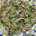 クック6DDPP8☆'s cooksnap of when they made 簡単！豚肉と豆苗の旨辛みそ炒め☆.