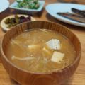 τомоко's cooksnap of when they made 山芋とえのきとお豆腐のお味噌汁.