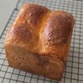 たい焼き好きのトラ's cooksnap of when they made しっとりふわ〜♡乃が美風生クリーム食パン.