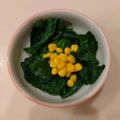 さおりらっくま's cooksnap of when they made ヘルシー❀ほうれん草とコーンのサラダ.