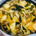 ちび☆あず's cooksnap of when they made 行列の韓国料理店の🍚スンドゥブチゲ🤩.