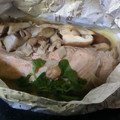 なおぴん1's cooksnap of when they made 簡単♪鮭と舞茸のホイル焼き.