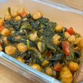 elisalice's cooksnap of when they made ひよこ豆とほうれん草のスペイン風炒め煮.