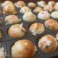 papikun's cooksnap of when they made お好み焼き粉でたこ焼き（卵なし）.