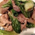 suzuna＊'s cooksnap of when they made 豚バラとレタスのさっぱり炒め.