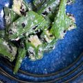 手抜きクック's cooksnap of when they made 塩麹で優しいオクラの胡麻和え.