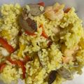 ミンジュン's cooksnap of when they made お手軽パエリア.