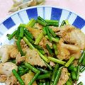 みっちゃん❇️68's cooksnap of when they made 豚バラとにんにくの芽の炒め物.