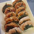 ラブさかなっこ's cooksnap of when they made 鶏ひき肉の大葉ハンバーグ.