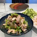 四谷わかば's cooksnap of when they made 鶏胸肉とパクチーのサラダ.