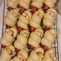 そら15925's cooksnap of when they made ハロウィンに★ミイラのウインナーパン.