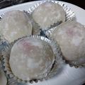 きんちゃくぶくろ's cooksnap of when they made 電子レンジ＆白玉粉deいちご大福★.