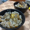ゆこPIN's cooksnap of when they made 炊飯器で作る☆栗ごはん.