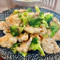 Superlittleboo's cooksnap of when they made ささみとブロッコリーの塩だれ焼き.