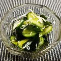 caco♪♪'s cooksnap of when they made コレが黄金比！きゅうりとワカメの酢の物☆.