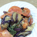mufuron's cooksnap of when they made とろとろなすとトマトの香味サラダ.