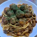 ゆみしゅー's cooksnap of when they made 揚げない★超簡単ミートボール★ケチャップ.