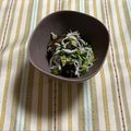 yesmama's cooksnap of when they made 【楽めし】茄子のしらすぽん酢.