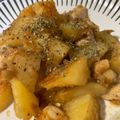 クックOH60QT☆'s cooksnap of when they made 簡単！鶏もも肉とじゃがいもの照り焼き.