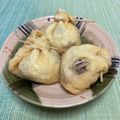 ビートルズ食堂's cooksnap of when they made うちの味☆きのこ香る♪ヘルシー巾着♪白滝.