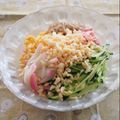 バカリャウ's cooksnap of when they made 1品でも満足！冷やしたぬきそば.