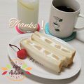 ぱふ♪'s cooksnap of when they made ヨーグルトとフルーツのサンド.