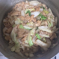 natty's cooksnap of when they made 白菜、油揚げ、きのこの煮物.