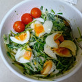 ちかﾁｬﾝ☆'s cooksnap of when they made *豆苗とゆで卵のサラダ*.