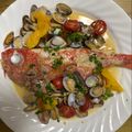 あやこ's cooksnap of when they made フライパンでお店の味！アクアパッツァ♪.