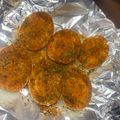 Ｒ's cooksnap of when they made 簡単☆卵で一品！ゆで卵のカレーチーズがけ.