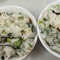 なーなちゃん's cooksnap of when they made かぶの葉&塩昆布のおにぎり.