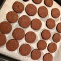 アリエちゃん's cooksnap of when they made 超簡単！ココアクッキー《バレンタインに》.