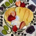 ピーナッツ子♪'s cooksnap of when they made 失敗しない！お店みたいなスフレパンケーキ.